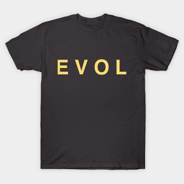 Evol - Gold T-Shirt by EvolPerform